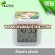 New Arrive Sublimation Blanks LED Color Change Digital Alarm Clock